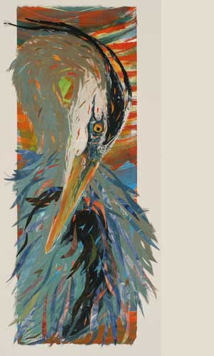Blue Heron Profile 1